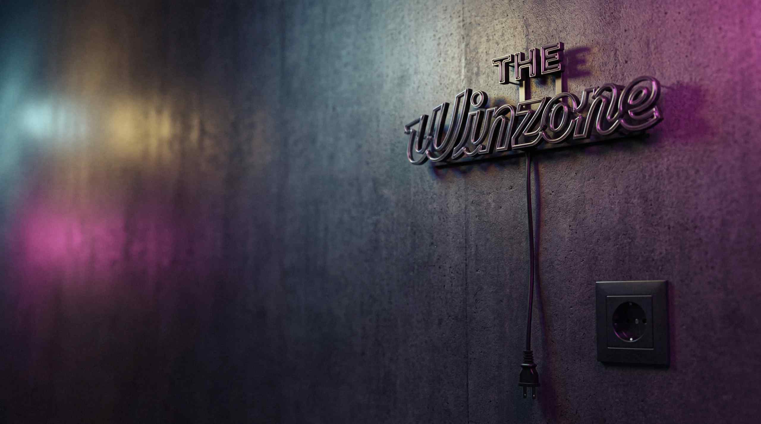 A figurative Win Zone sign that has been shut off.